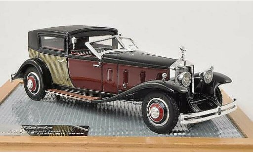 Rolls Royce Phantom 1933 1/43 Ilario II Special Town Car Brewster schwarz/rot/beige modellautos