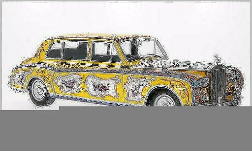 Rolls Royce Phantom John Lennon 1/18 Paragon V MPW RHD modellautos