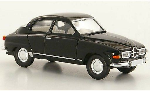 Saab 96 Base 1/87 Brekina schwarz modellautos