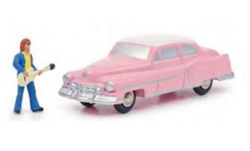 Modellautos Cadillac Eldorado 1/90 Schuco rosa/weiss The King avec figurine Cadillac Eldorado 1/90 Schuco rosa/weiss The King avec figurine modellautos