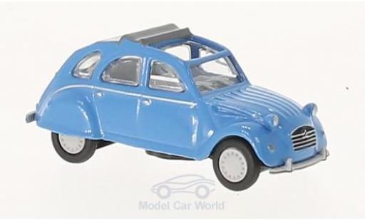 Modellautos Citroen 2CV 1/87 Schuco 2 CV blau mit geöffnetem Verdeck Citroen 2CV 1/87 Schuco 2 CV blau mit geöffnetem Verdeck modellautos