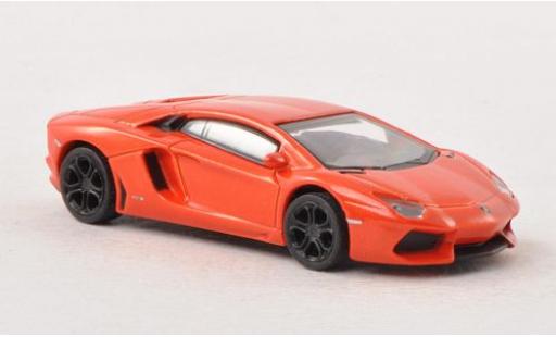 Lamborghini Aventador 1/87 Schuco LP 700-4 mettalic orange modellautos