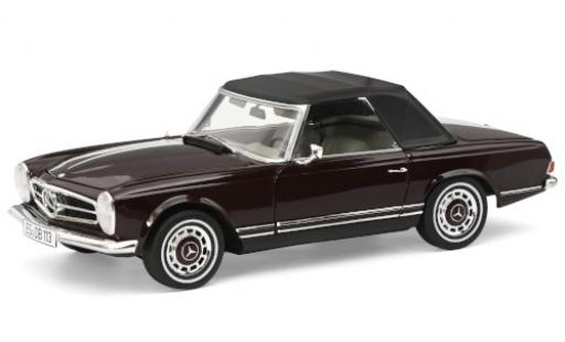 Modellautos Mercedes 280 1/18 Schuco SL (W113) rot 1963 avec détachable Softtop Mercedes 280 1/18 Schuco SL (W113) rot 1963 avec détachable Softtop modellautos