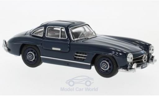 Mercedes 300 SL 1/43 Schuco SL Coupe (W198) blau modellautos