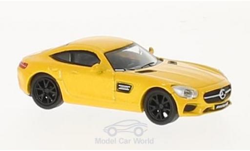 Modellautos Mercedes AMG GT 1/87 Schuco mettalic gelb Mercedes AMG GT 1/87 Schuco mettalic gelb modellautos