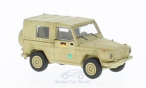 Modellautos Mercedes Classe G 1/87 Schuco G matt-beige ISAF Mercedes Classe G 1/87 Schuco G matt-beige ISAF modellautos