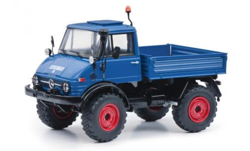 Modellautos Mercedes Unimog 1/18 Schuco 406 blau Mercedes Unimog 1/18 Schuco 406 blau modellautos