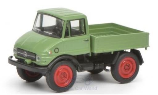 Modellautos Mercedes Unimog 1/87 Schuco 406 grün Mercedes Unimog 1/87 Schuco 406 grün modellautos