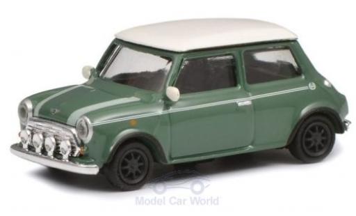 Mini Cooper 1/87 Schuco grün/weiss modellautos