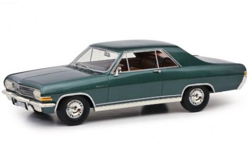 Opel Diplomat 1/18 Schuco A Coupe mettalic grün 1965 modellautos