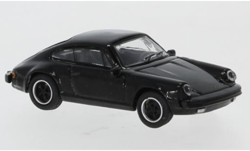 Porsche 911 1/87 Schuco 3.2 schwarz modellautos
