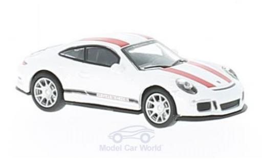 Modellautos Porsche 991 R 1/87 Schuco 911 () R weiss/rot Porsche 991 R 1/87 Schuco 911 () R weiss/rot modellautos