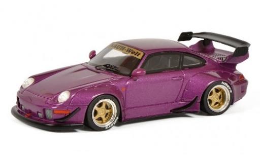 Modellautos Porsche 993 RWB 1/43 Schuco 911 () RAUH-Welt RWB mettalic violett Porsche 993 RWB 1/43 Schuco 911 () RAUH-Welt RWB mettalic violett modellautos