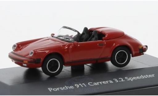 Porsche 911 Speedster 1/87 Schuco Carrera 3.2 Speedster rot modellautos