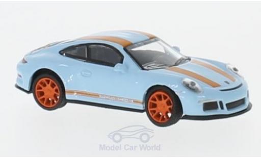 Porsche 911 SC 1/87 Schuco R blau/orange modellautos
