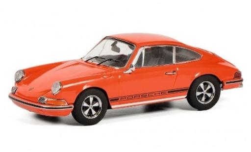 Porsche 911 1/43 Schuco S orange/Dekor modellautos