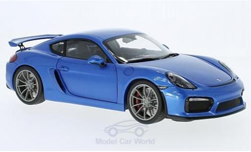 Modellautos Porsche Cayman GT4 1/18 Schuco GT4 mettalic blau Porsche Cayman GT4 1/18 Schuco GT4 mettalic blau modellautos