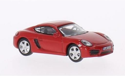 Modellautos Porsche Cayman S 1/87 Schuco S (981) rot Porsche Cayman S 1/87 Schuco S (981) rot modellautos