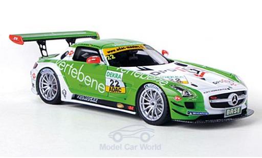 Mercedes SLS 1/43 Schuco AMG GT3 No.22 MS Racing Vertebene ADAC GT Masters 2011 /F.Stoll modellautos
