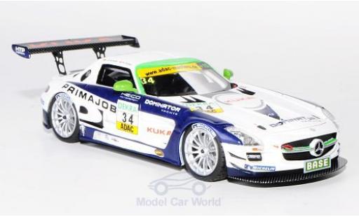 Mercedes SLS 1/43 Schuco AMG GT3 No.34 Heico Motorsport Primajob ADAC GT Masters 2011 L.D.Arnold/A.Zuber modellautos
