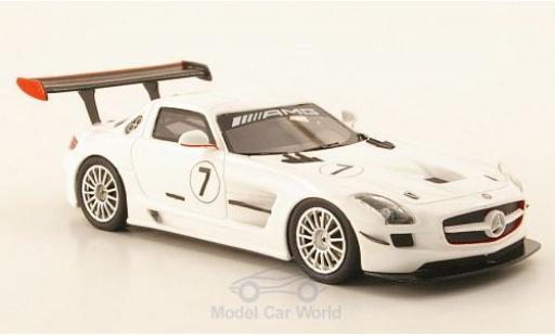 Mercedes SLS 1/43 Schuco AMG GT3 No.7 2010 modellautos