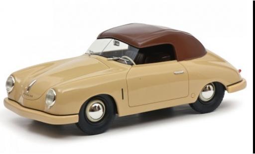 Modellautos Porsche 356 1/18 Schuco Gmünd Cabriolet beige/braun 1950 Porsche 356 1/18 Schuco Gmünd Cabriolet beige/braun 1950 modellautos
