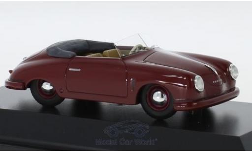 Modellautos Porsche 356 1/43 Schuco Gmünd Cabriolet rot 1948 Porsche 356 1/43 Schuco Gmünd Cabriolet rot 1948 modellautos