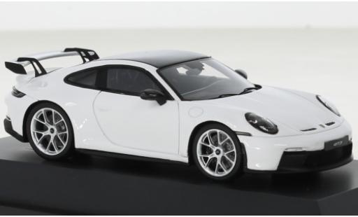 Modellautos Porsche 992 GT3 1/43 Schuco 911  weiss Porsche 992 GT3 1/43 Schuco 911  weiss modellautos