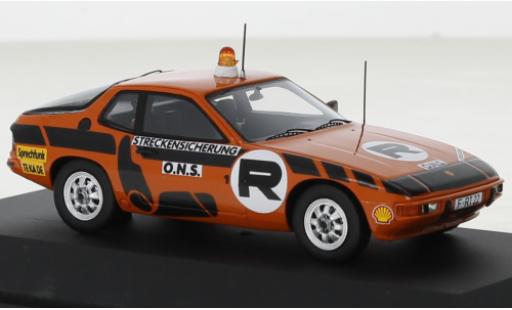 Modellautos Porsche 924 1/43 Schuco ONS-Streckensicherung Porsche 924 1/43 Schuco ONS-Streckensicherung modellautos