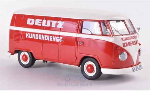 Modellautos Volkswagen T1 1/18 Schuco Kasten Deutz Kundendienst Volkswagen T1 1/18 Schuco Kasten Deutz Kundendienst modellautos