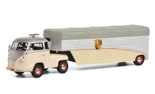 Volkswagen T1 1/43 Schuco b Renntransporter Porsche modellautos
