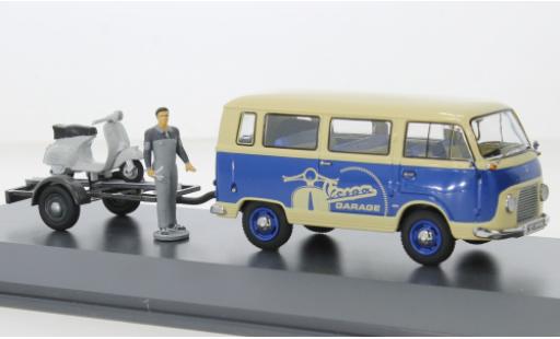 Modellautos Ford FK 1/43 Schuco 1000 bus bleu/beige Vespa 1953 Ford FK 1/43 Schuco 1000 bus bleu/beige Vespa 1953 modellautos