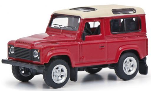 Modellautos Land Rover Defender 1/64 Schuco rouge/blanche Land Rover Defender 1/64 Schuco rouge/blanche modellautos
