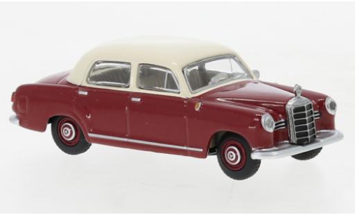 Modellautos Mercedes 180 1/64 Schuco D (W120) rot/beige Mercedes 180 1/64 Schuco D (W120) rot/beige modellautos