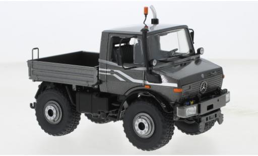 Mercedes Unimog 1/32 Schuco U1600 metallise grau modellautos
