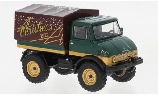 Mercedes Unimog 1/64 Schuco U406 Christmas Edition 2022 modellautos
