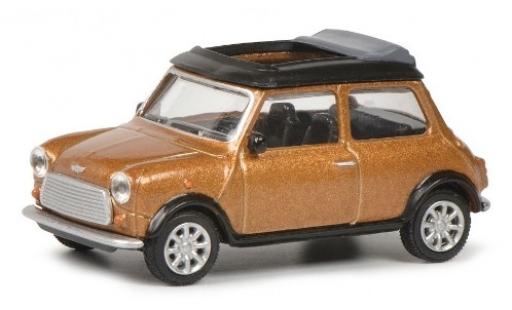 Modellautos Mini Cooper 1/64 Schuco mettalic brun Mini Cooper 1/64 Schuco mettalic brun modellautos