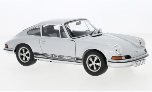Porsche 911 1/18 Schuco S silber modellautos