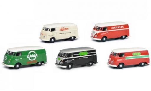 Volkswagen T1 1/87 Schuco Set c Kastenwagen modellautos