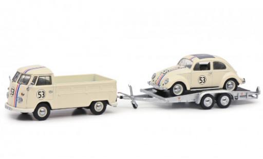 Volkswagen T1 1/43 Schuco b plateforme modellautos