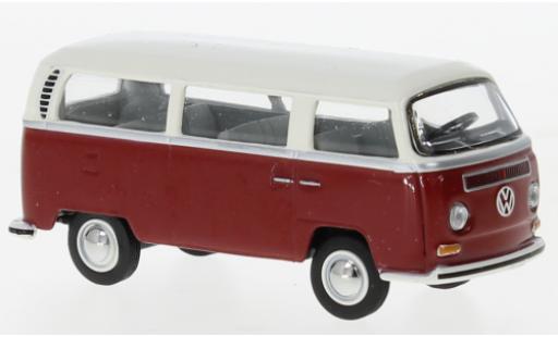 Modellautos Volkswagen T2 1/64 Schuco bus rouge foncé/blanche Volkswagen T2 1/64 Schuco bus rouge foncé/blanche modellautos