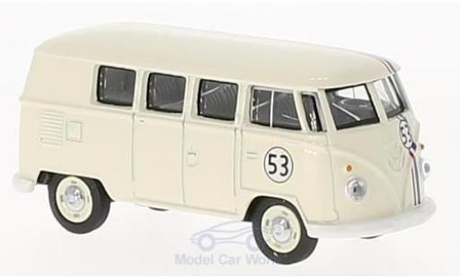 Modellautos Volkswagen T1 B 1/64 Schuco Bus weiss Nr.53 Volkswagen T1 B 1/64 Schuco Bus weiss Nr.53 modellautos