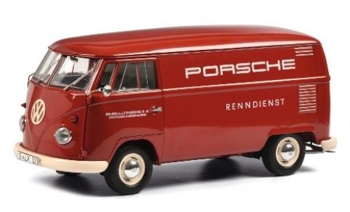 Volkswagen T1 1/18 Schuco Kasten Porsche Renndienst modellautos