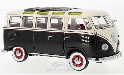 Modellautos Volkswagen T1 B 1/18 Schuco Samba schwarz/weiss 1959 Volkswagen T1 B 1/18 Schuco Samba schwarz/weiss 1959 modellautos