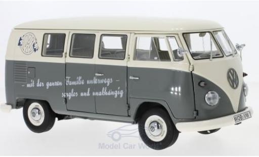 Modellautos Volkswagen T1 B 1/18 Schuco b Bus mit Slogan: mit der ganzen Familien unterwegs-sorglos und unabhängig Volkswagen T1 B 1/18 Schuco b Bus mit Slogan: mit der ganzen Familien unterwegs-sorglos und unabhängig modellautos