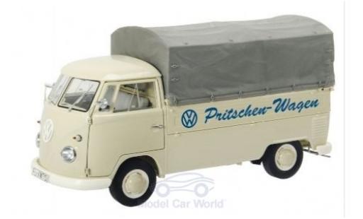Volkswagen T1 1/18 Schuco b Pritsche Pritschen-Wagen 1959 mit Plane modellautos