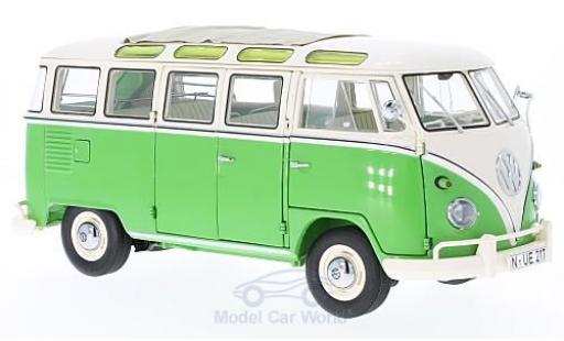 Modellautos Volkswagen T1 B 1/18 Schuco b Samba grün/beige Volkswagen T1 B 1/18 Schuco b Samba grün/beige modellautos