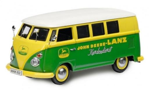 Volkswagen T1 1/87 Schuco c Bus John Deere-Lanz Kundendienst modellautos