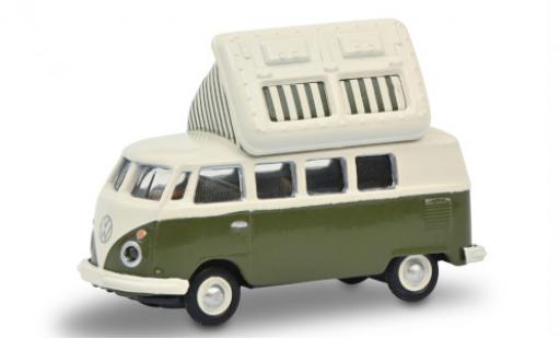 Modellautos Volkswagen T1 1/87 Schuco c Camper grün/weiss Volkswagen T1 1/87 Schuco c Camper grün/weiss modellautos