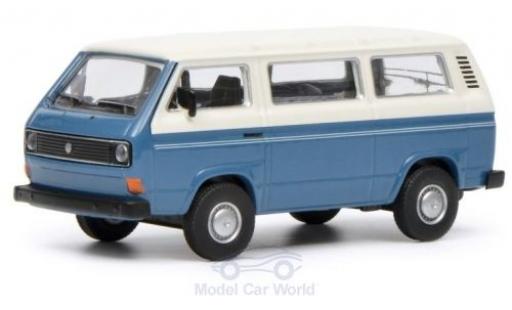 Modellautos Volkswagen T3 1/64 Schuco Bus blau/weiss Volkswagen T3 1/64 Schuco Bus blau/weiss modellautos
